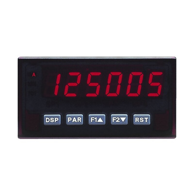 Red Lion PAXI Counter, Dual Counter, Rate Meter, Slave Display Counter, 5 Digit, 85 → 250 V ac