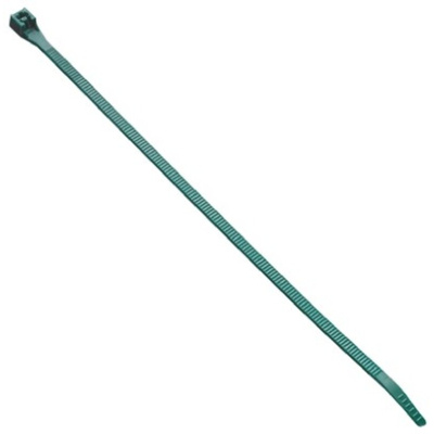 HellermannTyton Cable Tie, Releasable, 195mm x 4.7 mm, Green Polyamide 6.6 (PA66), Pk-25