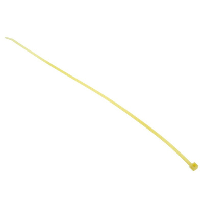 HellermannTyton Cable Tie, 390mm x 4.6 mm, Natural PA 4.6, Pk-100