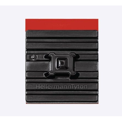 HellermannTyton Cable Tie, Assembly, 200mm, Black Polyamide 6.6