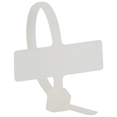 Legrand Cable Tie, Self Lock Head, 95mm x 2.4 mm, Natural Polyamide, Pk-100