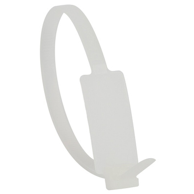 Legrand Cable Tie, Self Lock Head, 180mm x 4.6 mm, Natural Polyamide, Pk-100