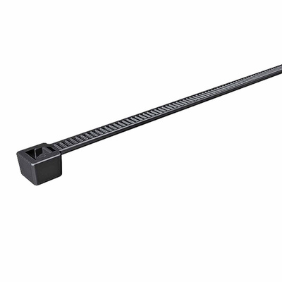 HellermannTyton Cable Tie, 150mm x 3.5 mm, Black PA 11
