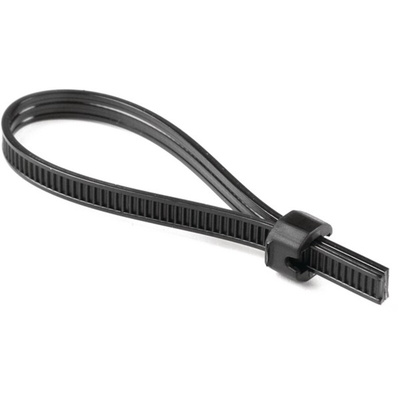 HellermannTyton Cable Ties, 500m x 4.5 mm, Black Polyamide 6.6 (PA66)