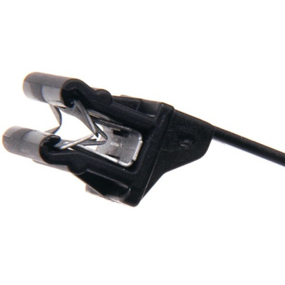 HellermannTyton Cable Tie, Releasable, 160mm x 4.6 mm, Black PA 6.6 Heatstabilised