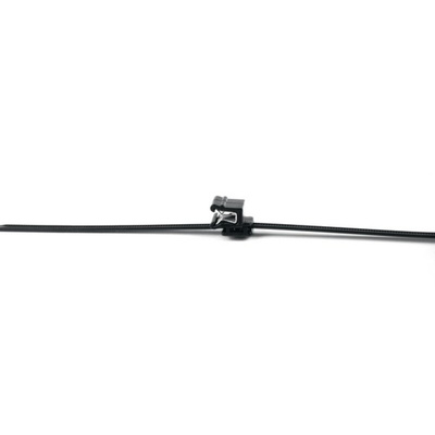 HellermannTyton Cable Tie, Releasable, 150mm x 4.6 mm, Black PA 6.6 Heatstabilised