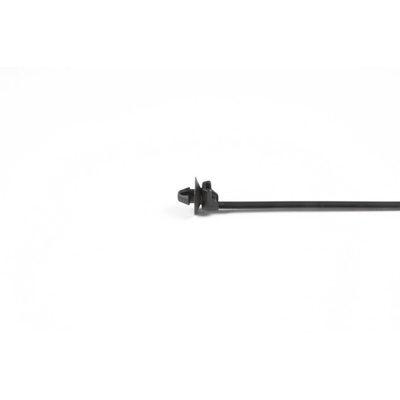 HellermannTyton Cable Tie, Releasable, 160mm x 4.6 mm, Black PA 6.6 Heatstabilised