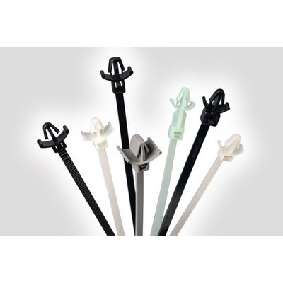 HellermannTyton Cable Ties, Releasable, 135mm x 4.6 mm
