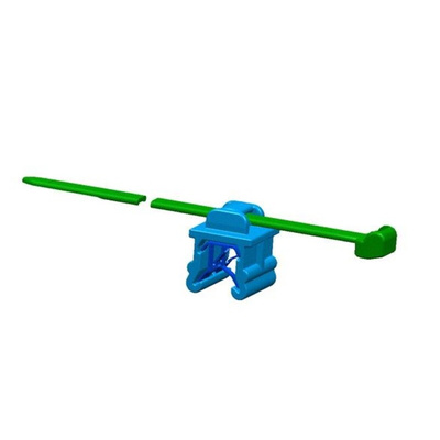 HellermannTyton Cable Tie, 150mm x 4.6 mm, Black Polyamide