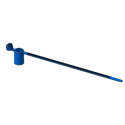 HellermannTyton Cable Tie, 160mm x 4.6 mm, Black Polyamide