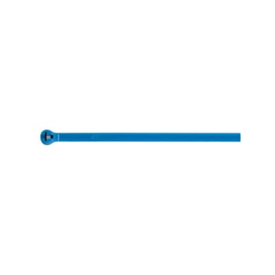 ABB Cable Ties, Cable Tray, 202mm x 2.3 mm, Blue Nylon