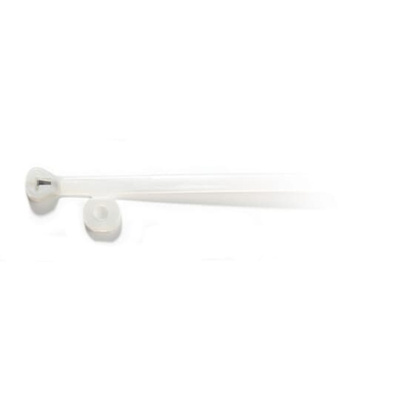 ABB Cable Ties, Cable Tray, 185mm x 4.6 mm, Natural Nylon