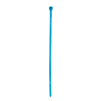 ABB Cable Ties, Cable Tray, 365.7mm x 3.6 mm, Blue Nylon