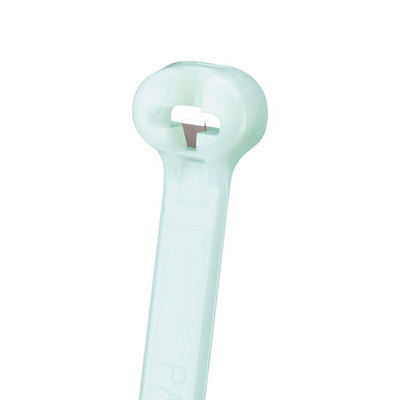 Panduit Cable Ties, 102mm x 2.4 mm, Natural Nylon, Pk-1000pack
