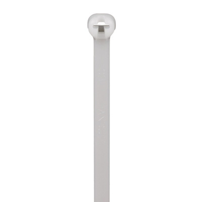 Panduit Cable Ties, 203mm x 4.7 mm, Natural Nylon, Pk-1000pack