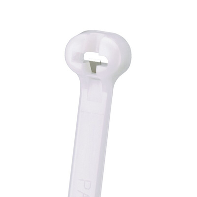 Panduit Cable Ties, 305mm x 4.7 mm, Natural Nylon, Pk-100pack