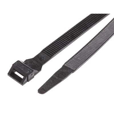 Legrand Cable Tie, 123mm x 9 mm, Black PA 12, Pk-100