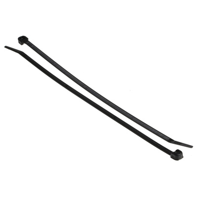 Legrand Cable Tie, 180mm x 3.5 mm, Black Nylon, Pk-100