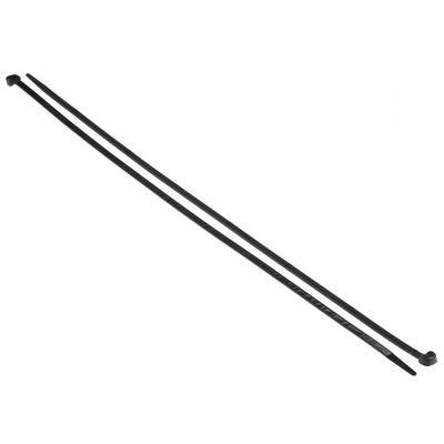 Legrand Cable Tie, 360mm x 4.6 mm, Black Nylon, Pk-100