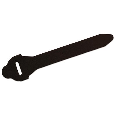 Legrand Cable Tie, Hook and Loop, 300mm x 16 mm, Black, Pk-10
