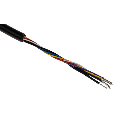 RS PRO Male PS/2 to Unterminated,  Cable 2m
