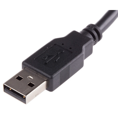 RS PRO USB 2.0 Cable, Male USB A to Female USB A Cable, 200mm