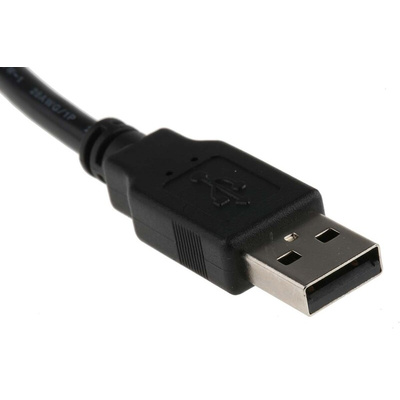 RS PRO USB 2.0 Cable, Male USB A to Female USB A USB Extension Cable