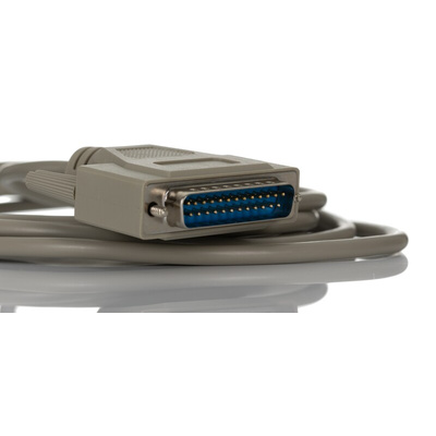 RS PRO Female 9 Pin D-sub to Male 25 Pin D-sub Serial Cable, 3m PVC