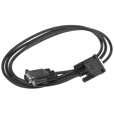 StarTech.com Male 9 Pin D-sub to Female 9 Pin D-sub Serial Cable, 2m PVC