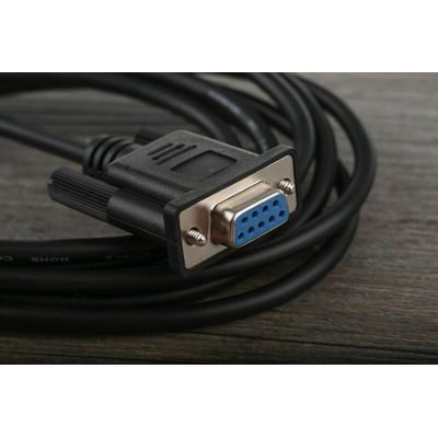 StarTech.com Male 9 Pin D-sub to Female 9 Pin D-sub Serial Cable, 3m PVC