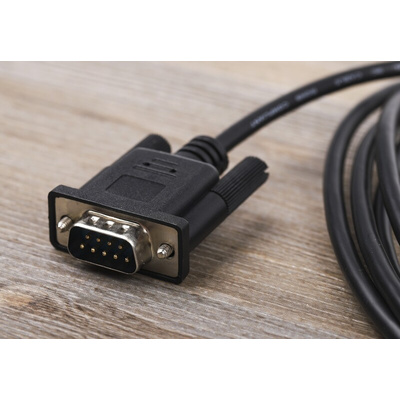 StarTech.com Female 9 Pin D-sub to Male 9 Pin D-sub Serial Cable, 2m PVC