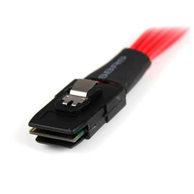 StarTech.com Male Internal Mini-SAS to Female SATA Data x 4  Cable, 1m