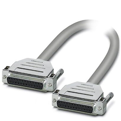 Phoenix Contact Female 25 Pin D-sub to Female 25 Pin D-sub Serial Cable, 3m