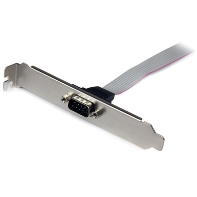 StarTech.com Female 10 Pin IDC to Male 9 Pin D-sub Serial Cable, 400mm