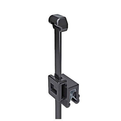 HellermannTyton Cable Tie, Assembly, 200mm x 4.6 mm, Black PA 6.6 UV Resistant, Pk-500