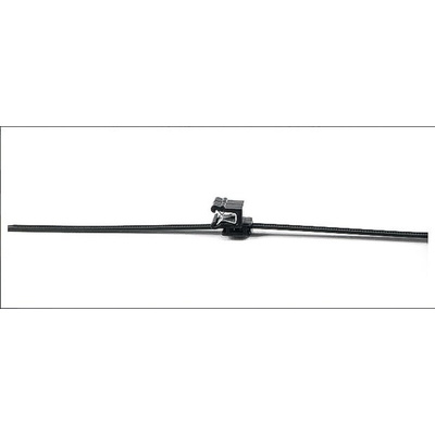 HellermannTyton Cable Tie, Assembly, 200mm x 4.6 mm, Black PA 6.6 UV Resistant, Pk-500