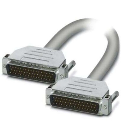 Phoenix Contact 50 Pin D-sub 50 Pin D-sub Serial Cable, 1m