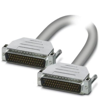 Phoenix Contact 50 Pin D-sub 50 Pin D-sub Serial Cable, 3m
