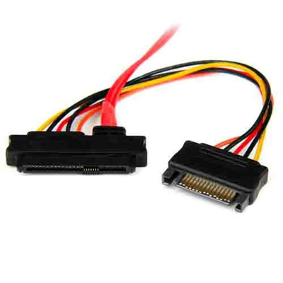 StarTech.com Male Internal Mini-SAS to Female; Male SATA Power x 4; SFF-8482 x 4;  Cable 500mm