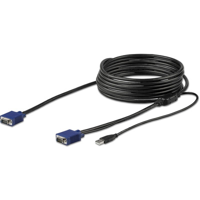 StarTech.com Male VGA to Male USB A; VGA KVM Cable