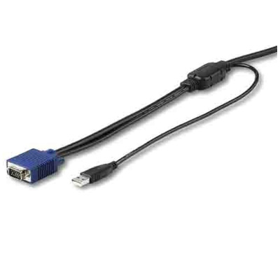 StarTech.com Male VGA to Male USB A; VGA KVM Cable
