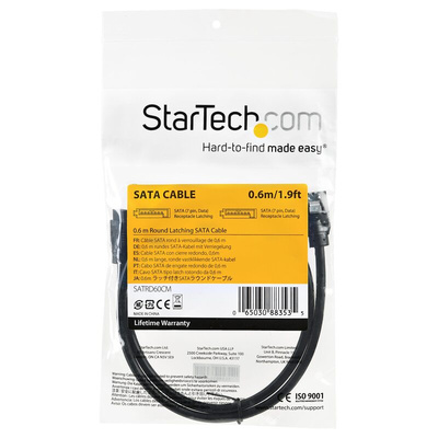 StarTech.com Female SATA Data to Female SATA Data  Cable, 600mm