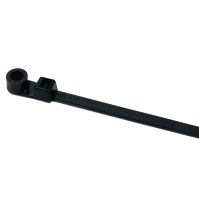HellermannTyton Cable Ties, Releasable, 160mm x 3.5 mm Polyamide 6.6 (PA66)