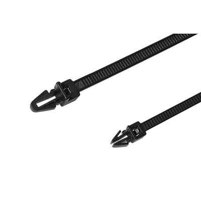 HellermannTyton Cable Ties, Releasable, 210mm x 4.6 mm Polyamide 6.6 (PA66)