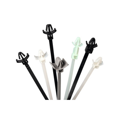 HellermannTyton Cable Ties, Releasable, 135mm x 4.6 mm Polyamide 6.6 (PA66)