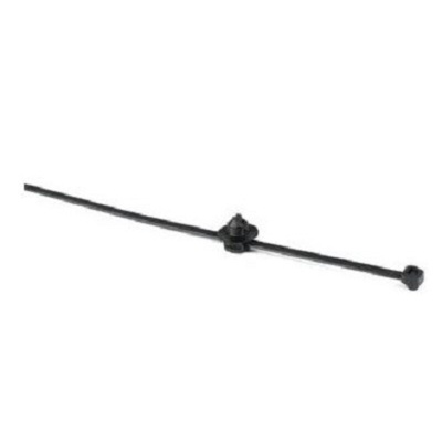 HellermannTyton Cable Ties, 380mm x 7.6 mm, Black Polyamide
