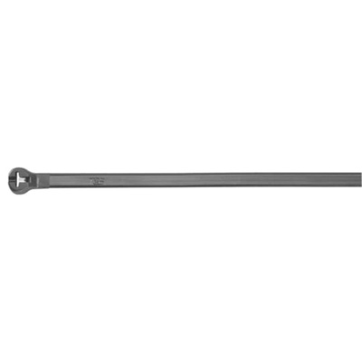 ABB Cable Ties, Cable Tray, 360mm x 4.8 mm, Black Polypropylene