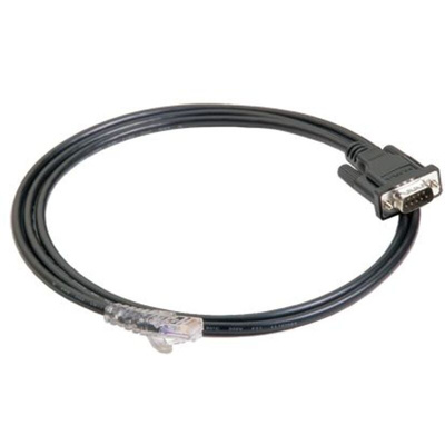 MOXA Male RJ45 to Female 9 Pin D-sub Serial Cable, 1.5m