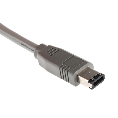 RS PRO Female Firewire to Female Firewire  Cable, Grey, 2m