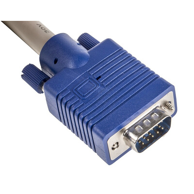 RS PRO Female PS/2 x 2; VGA to Male PS/2 x 2; VGA KVM Cable